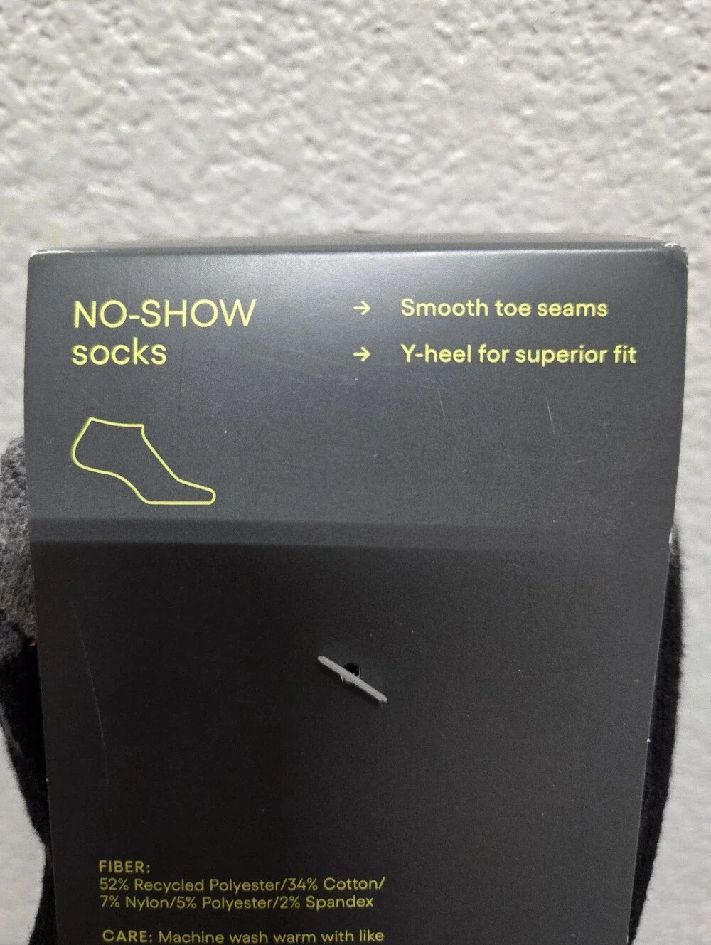 all in motion Men’s Big & Tall No-Show Athletic Socks 6 Pairs Nwt